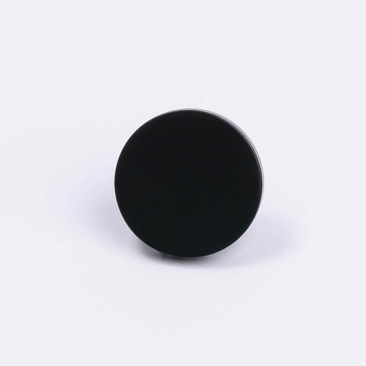 Matt Black Round Profile Cabinet Knob - Olivia - Manovella