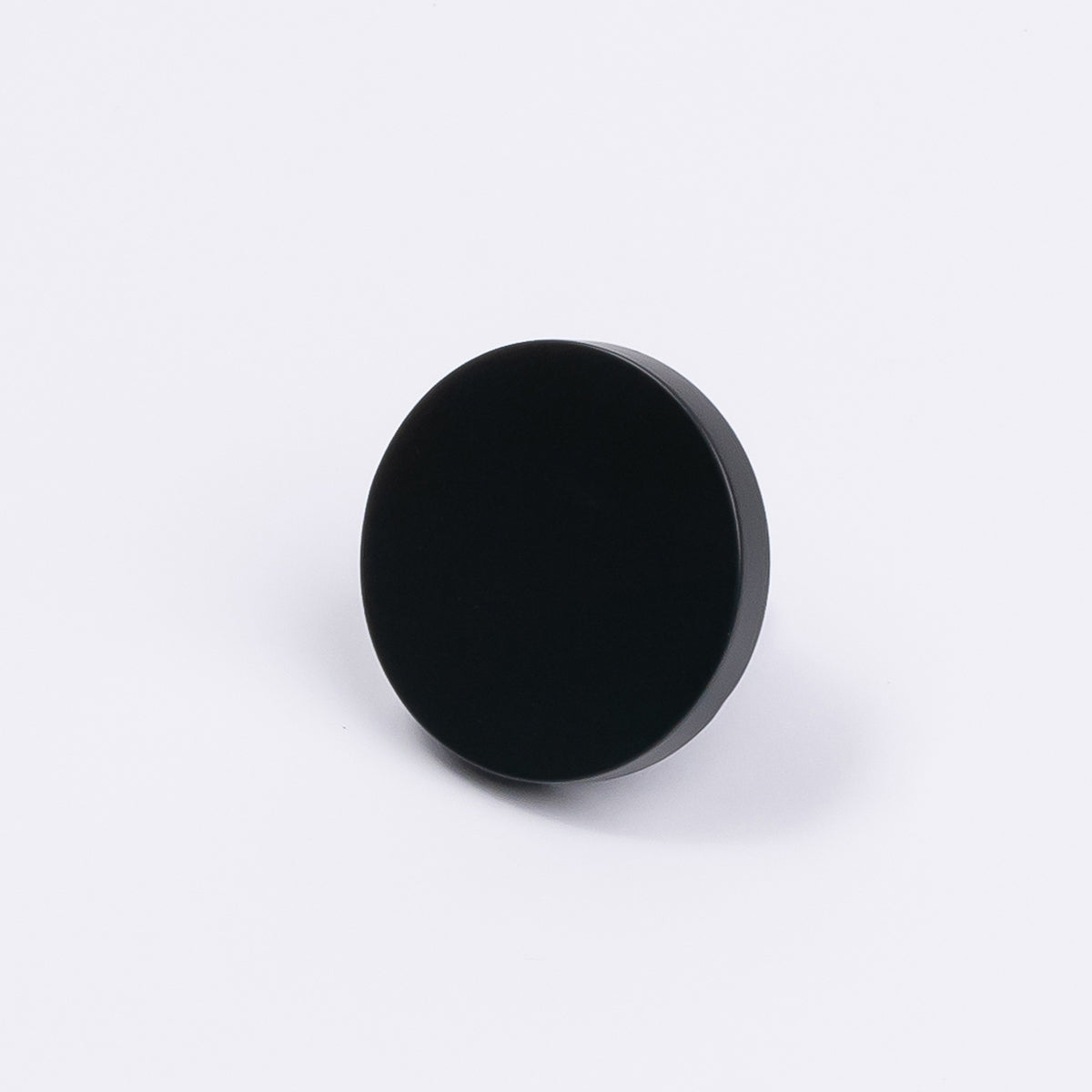 Matt Black Round Profile Cabinet Knob - Olivia - Manovella
