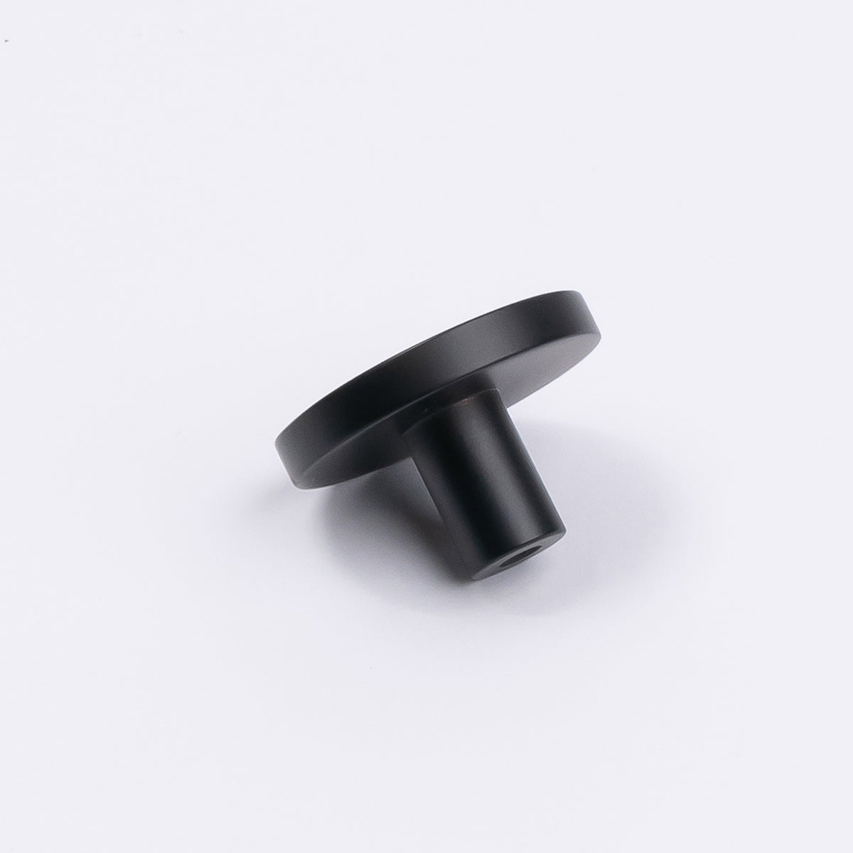 Matt Black Round Profile Cabinet Knob - Olivia - Manovella