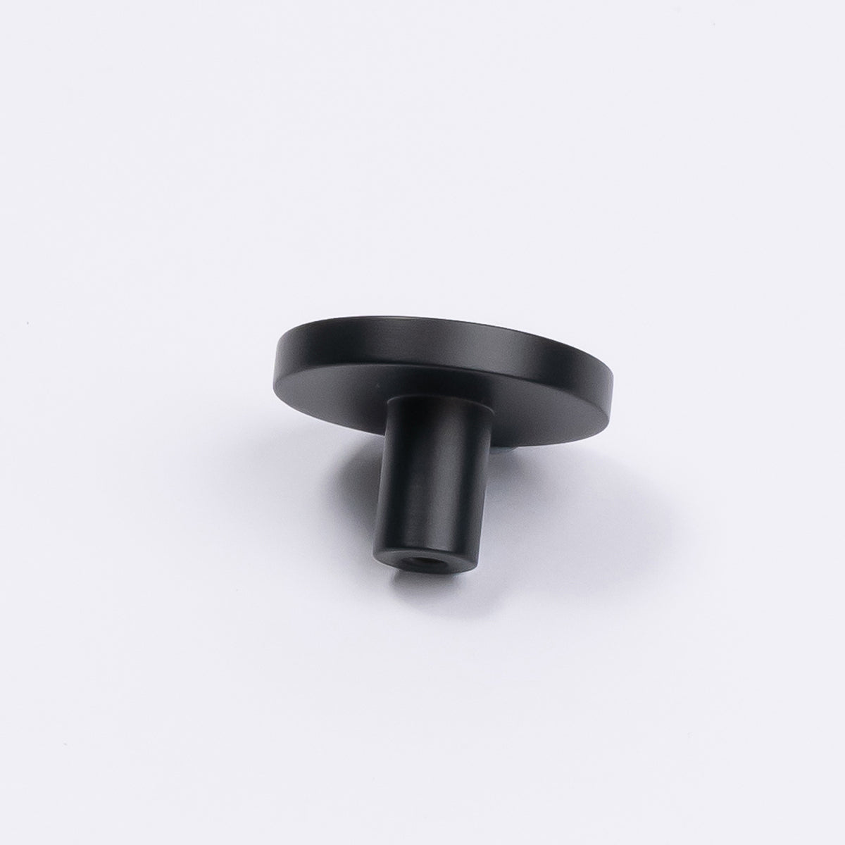 Matt Black Round Profile Cabinet Knob - Olivia - Manovella