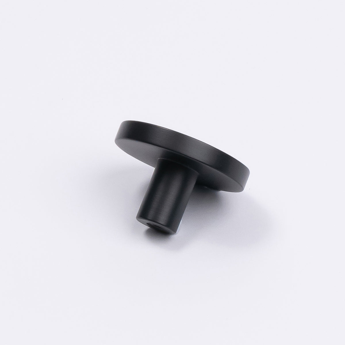 Matt Black Round Profile Cabinet Knob - Olivia - Manovella