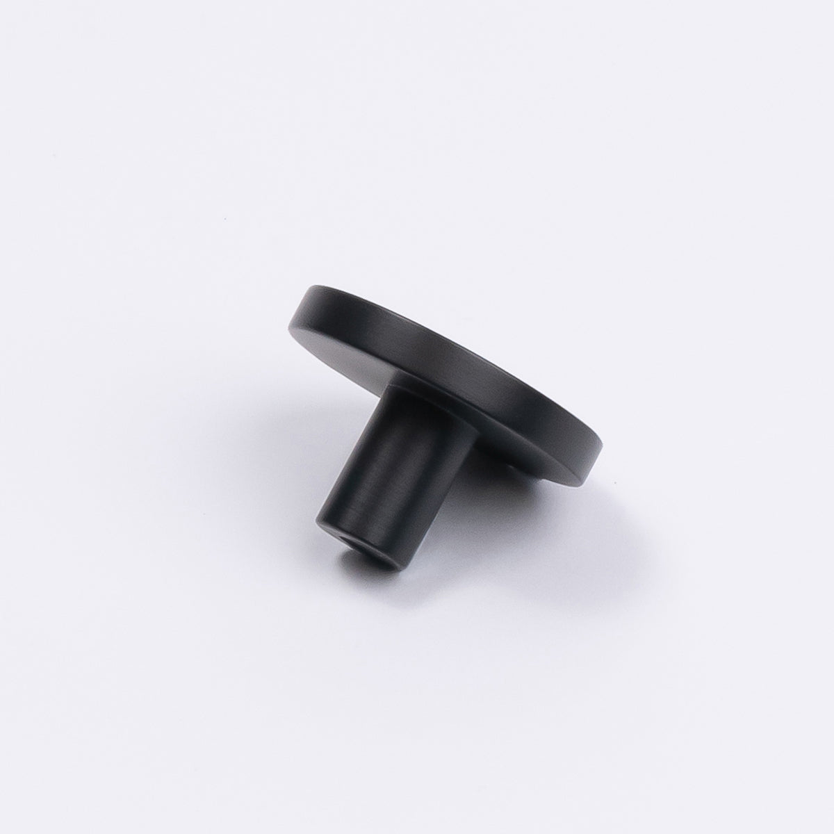 Matt Black Round Profile Cabinet Knob - Olivia - Manovella