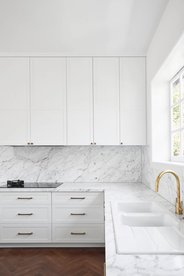 Surrey Handle - Acid Washed Brass By Hepburn