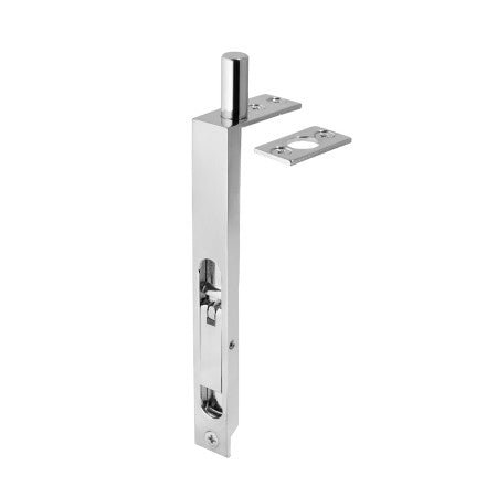 150mm Flush Bolt - Bright Chrome By Gainsborough - Entry - Point - 6051BCC - Gainsborough