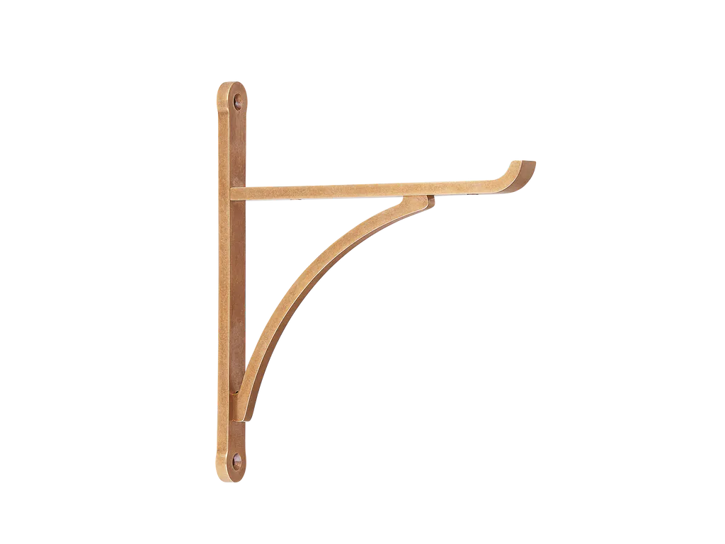 Harborne Brass Shelf Bracket By Armac Martin
