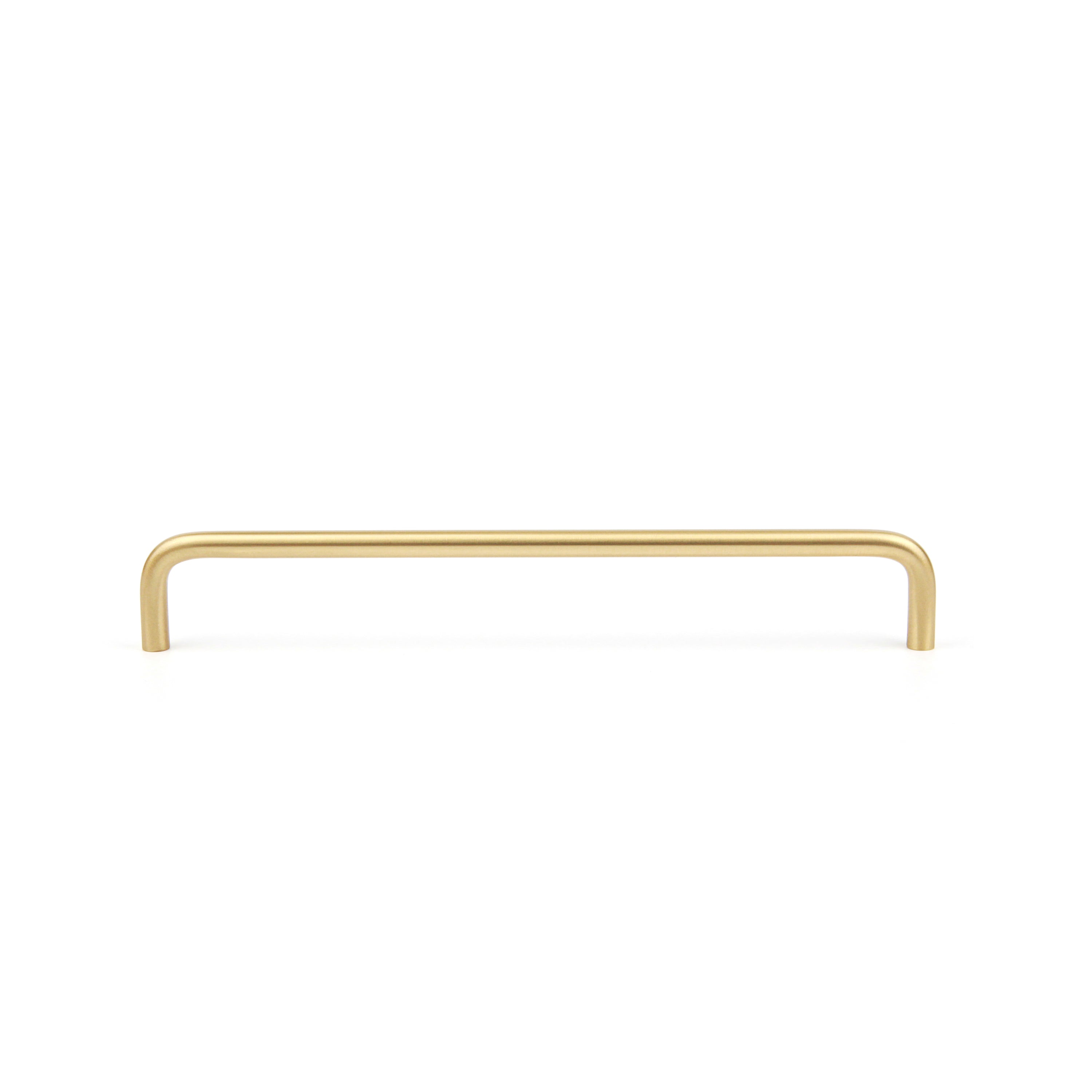 Huxley Brass Cabinetry Handle - Little Swagger