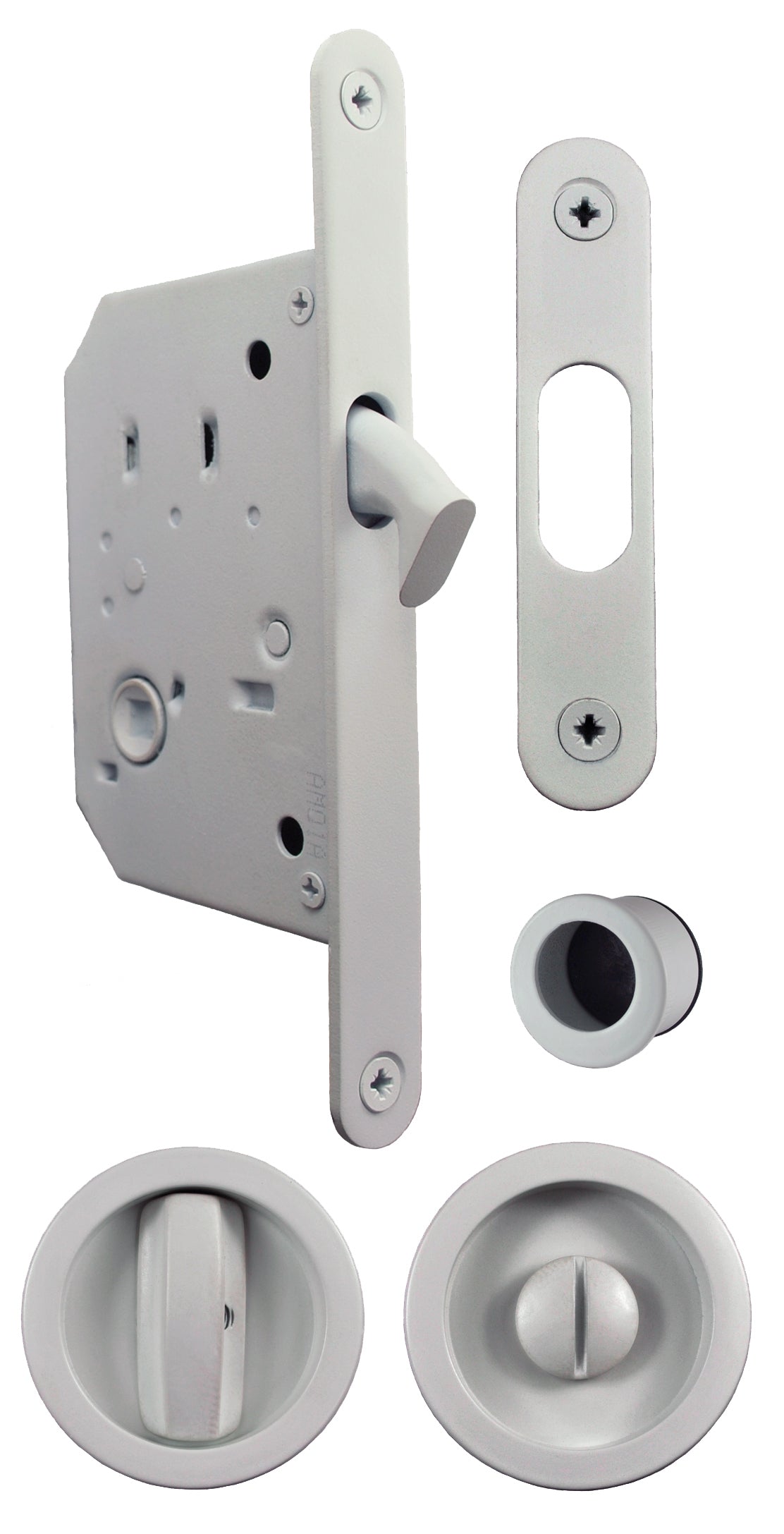 The 55B Round Privacy Flush Pull Set By Manital