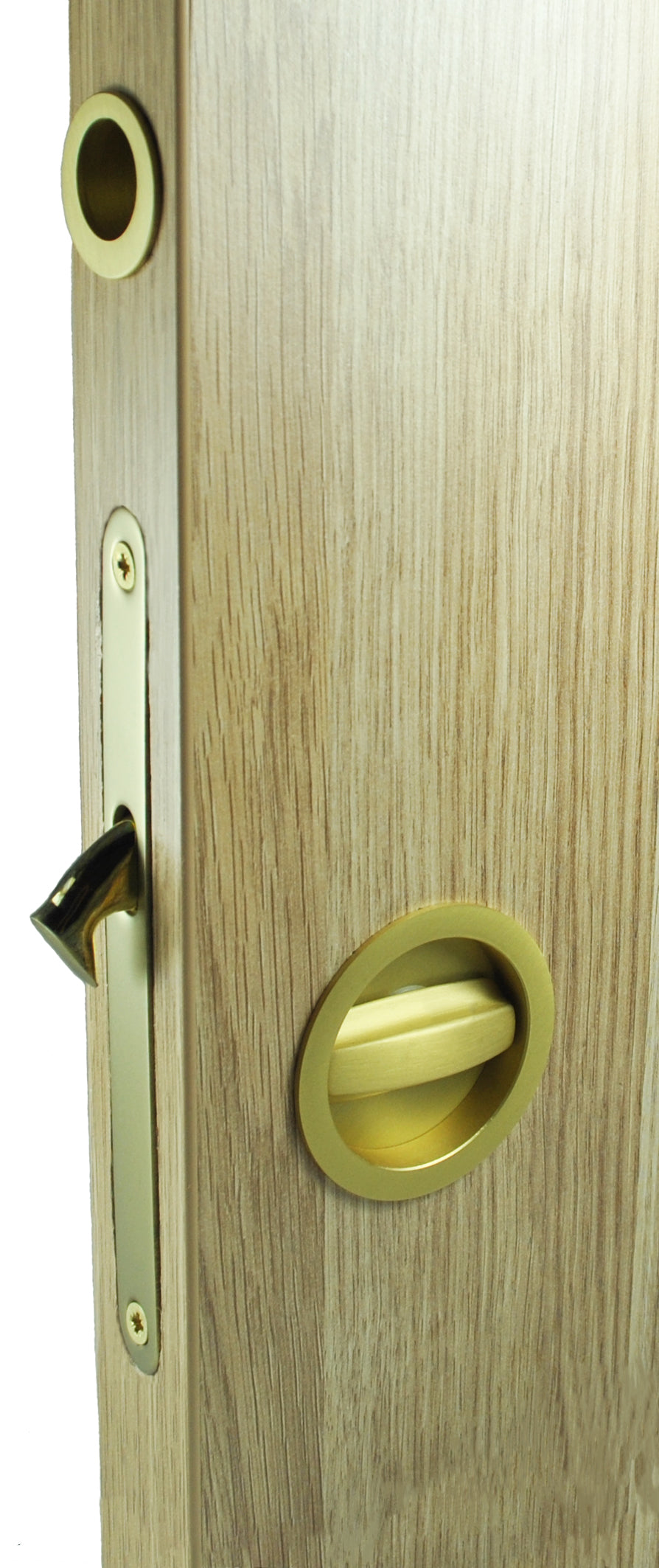 The 55B Round Privacy Flush Pull Set By Manital