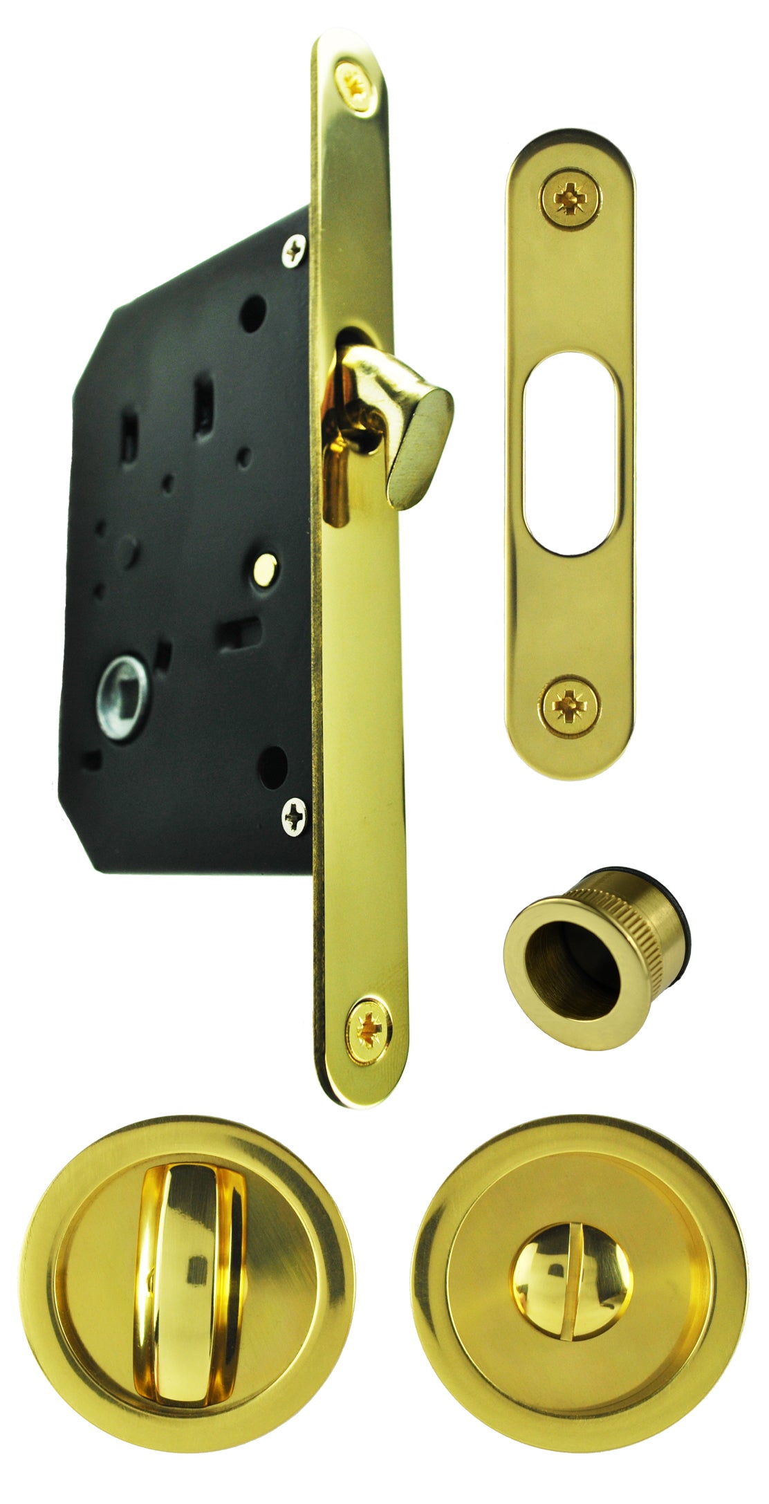 The 55B Round Privacy Flush Pull Set By Manital