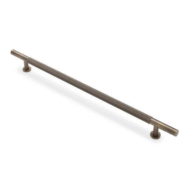 Aged Brass Knurled Appliance/Door Pull - Charmian - Manovella