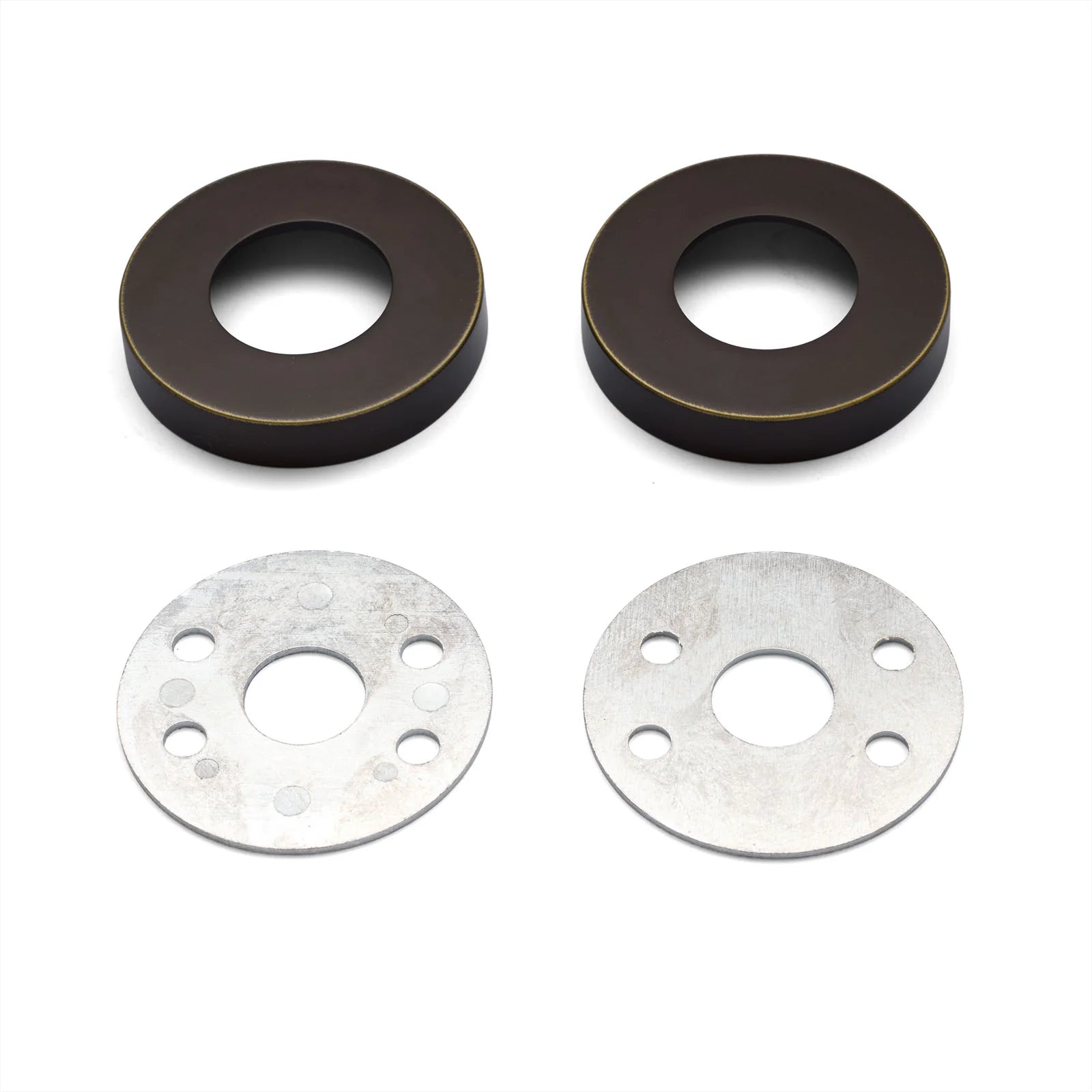 Aged Brass Large Rose Adaptor Kit - 65mm Diameter - Manovella