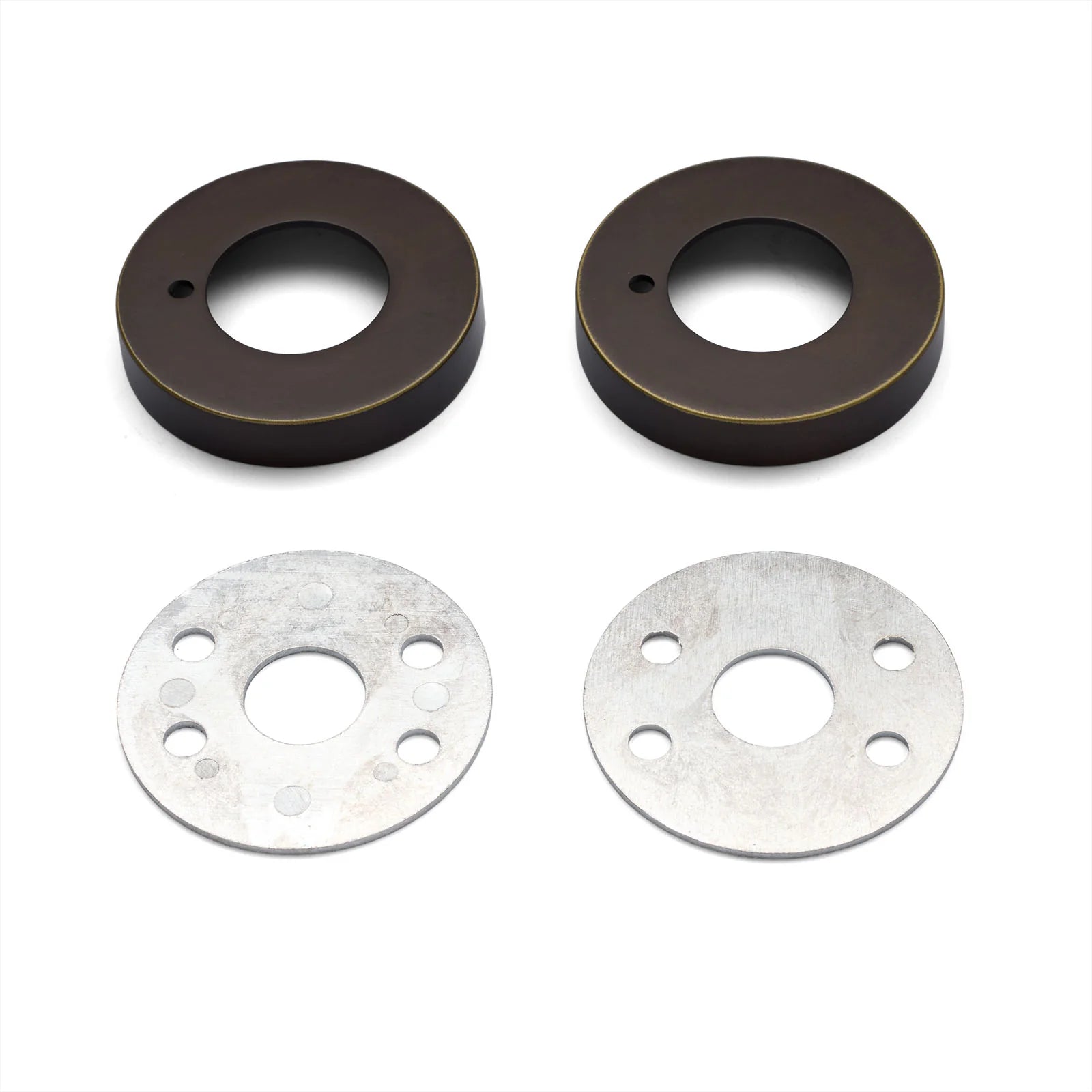 Aged Brass Large Rose Adaptor Kit - 65mm Diameter - Manovella