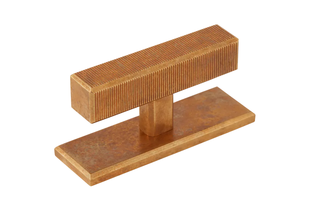 Digbeth Ridged T-bar Handle By Armac Martin