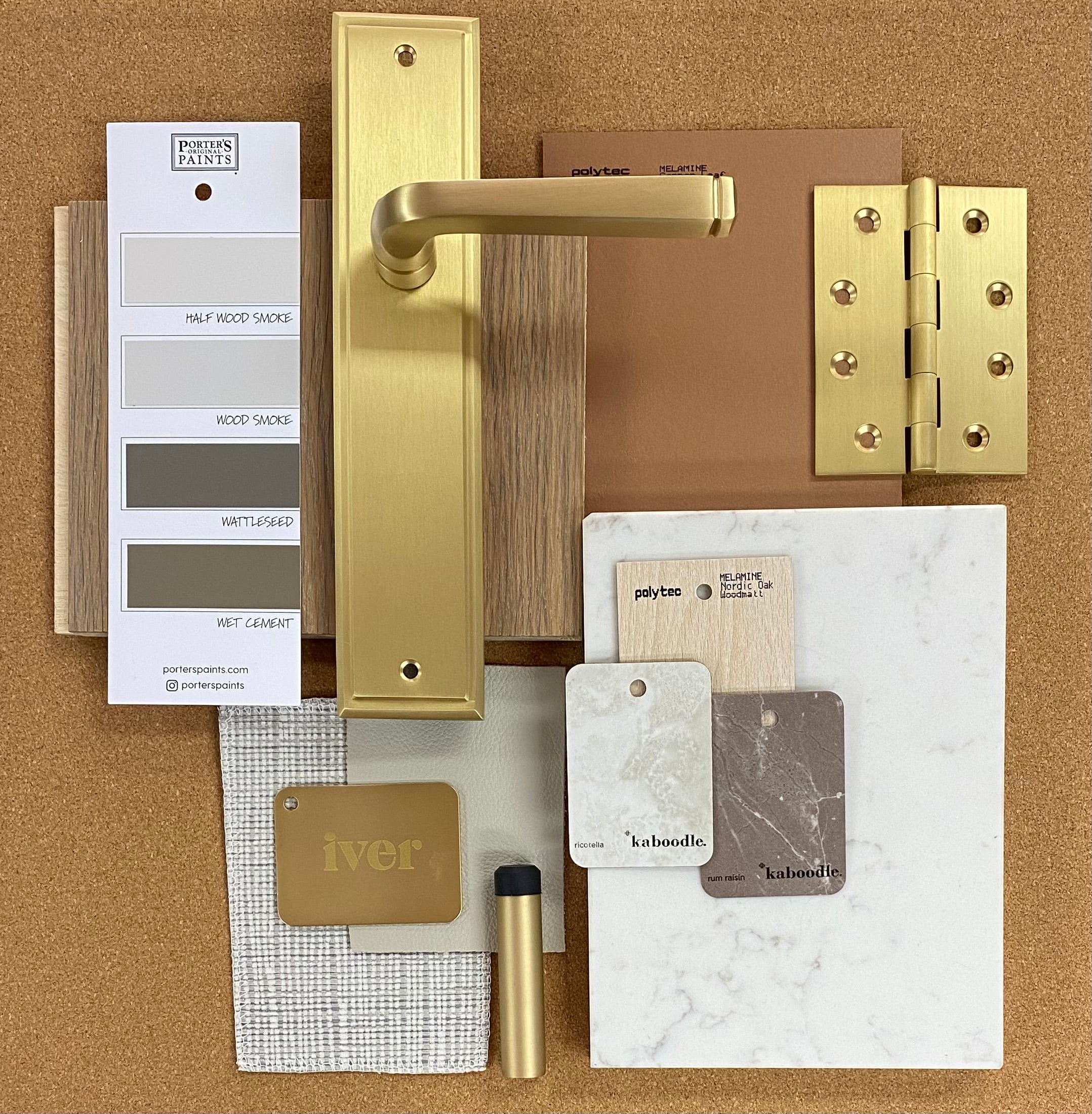 IVER Pencil Door Stop - Multiple Finishes Available
