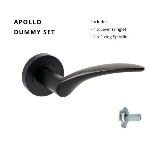 The Apollo Handle By Zanda - Matt Black