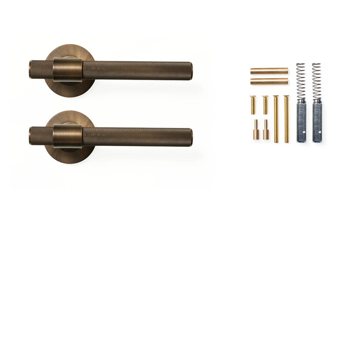 Momo Belgravia Knurled Lever – Solid Brass