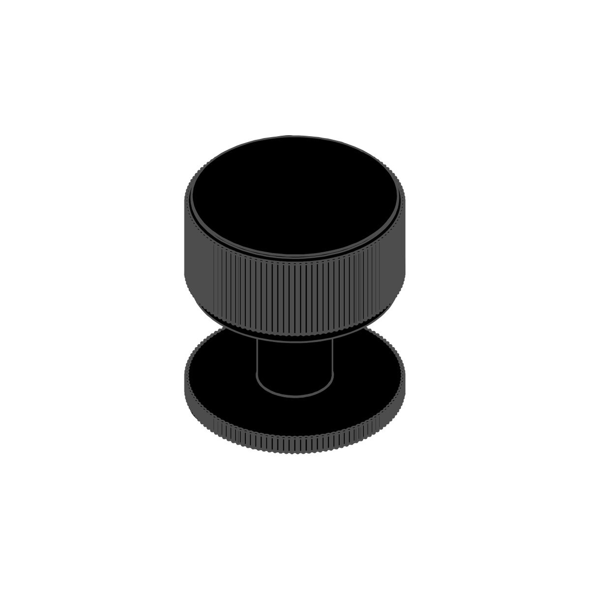 The Belgravia Lined Round Knob By Momo