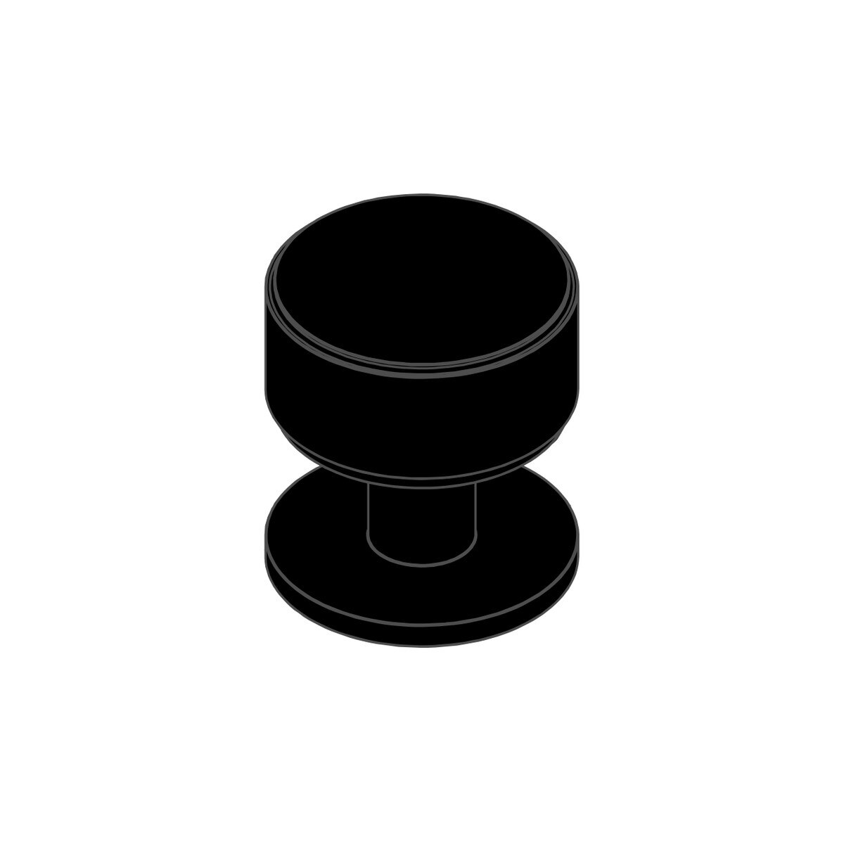 The Belgravia Plain Round Knob By Momo