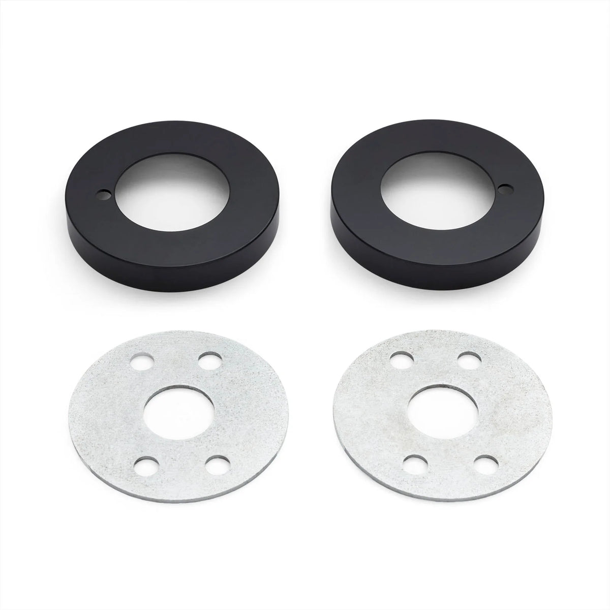 Matt Black Large Rose Adaptor Kit - 65mm Diameter (Solid Brass) - Manovella