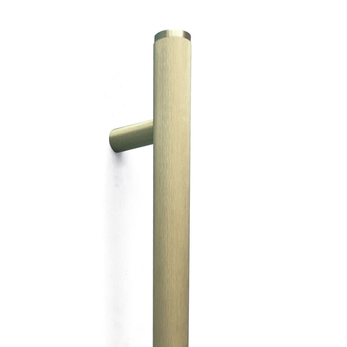 Momo Bellevue Lined Entry Pull Handle (Single) – Solid Brass