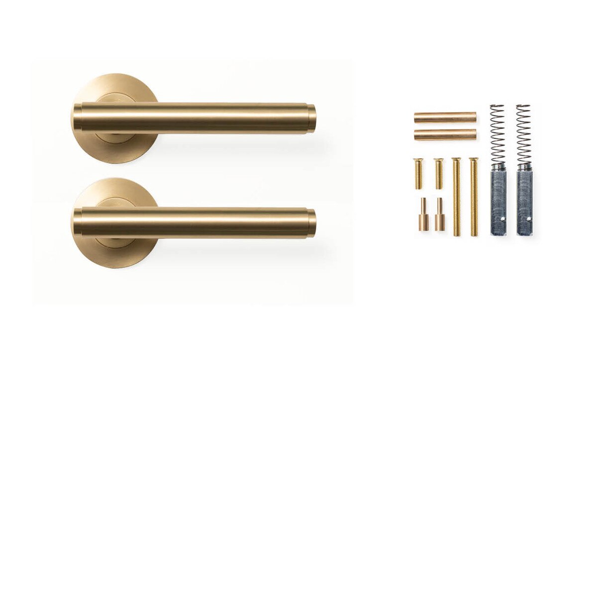 Momo Bellevue Plain - Solid Brass Handle Sets