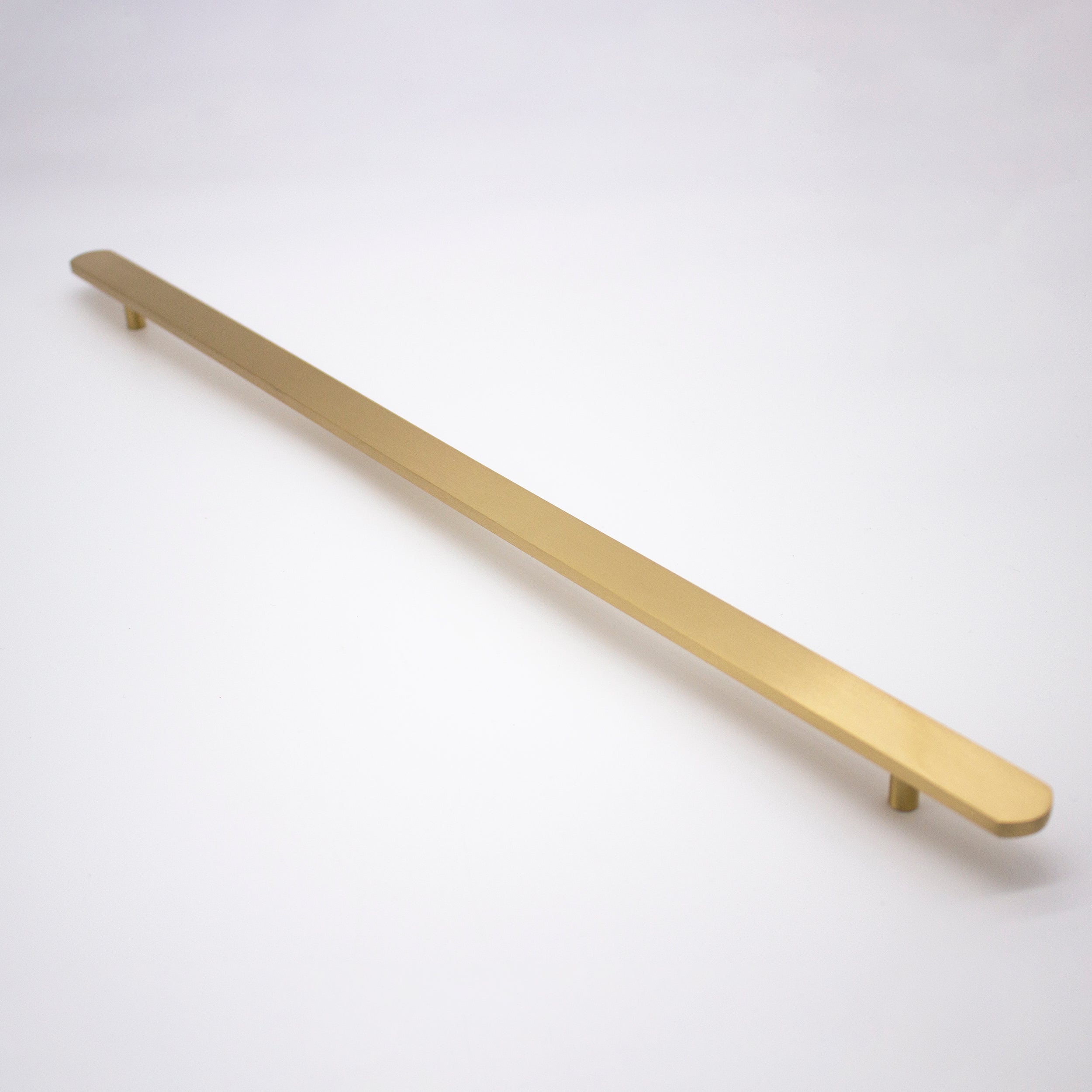 Brushed Brass Oval Profile Cabinet Pull - Imogen - Manovella