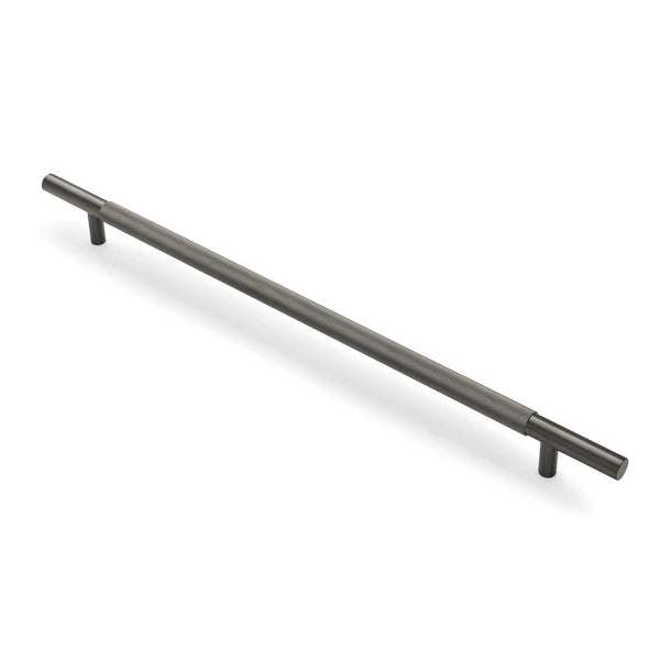 Gunmetal Knurled Appliance/Door Pull - Charmian - Manovella