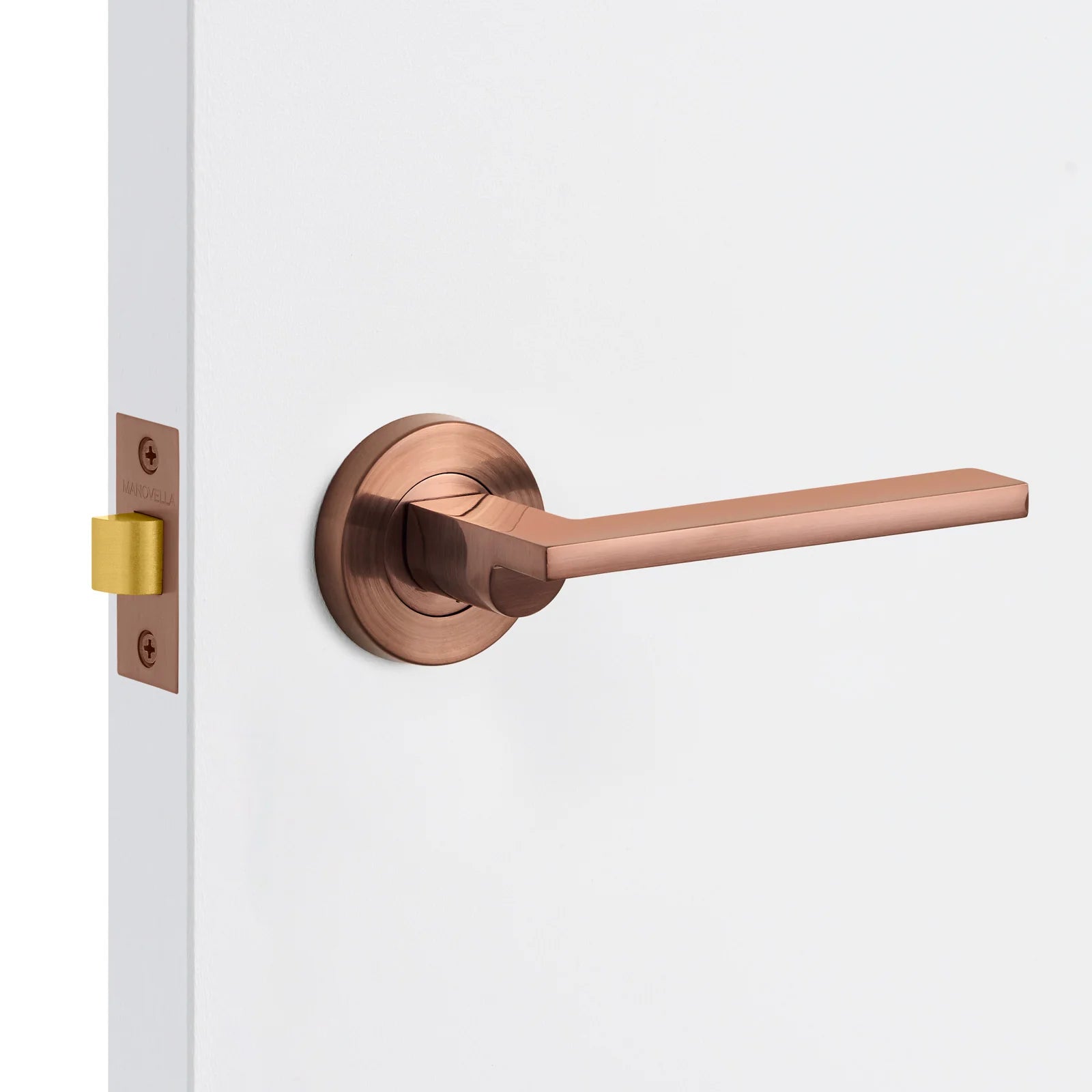 Sienna Bronze Passage Door Handle - Hamilton - Manovella
