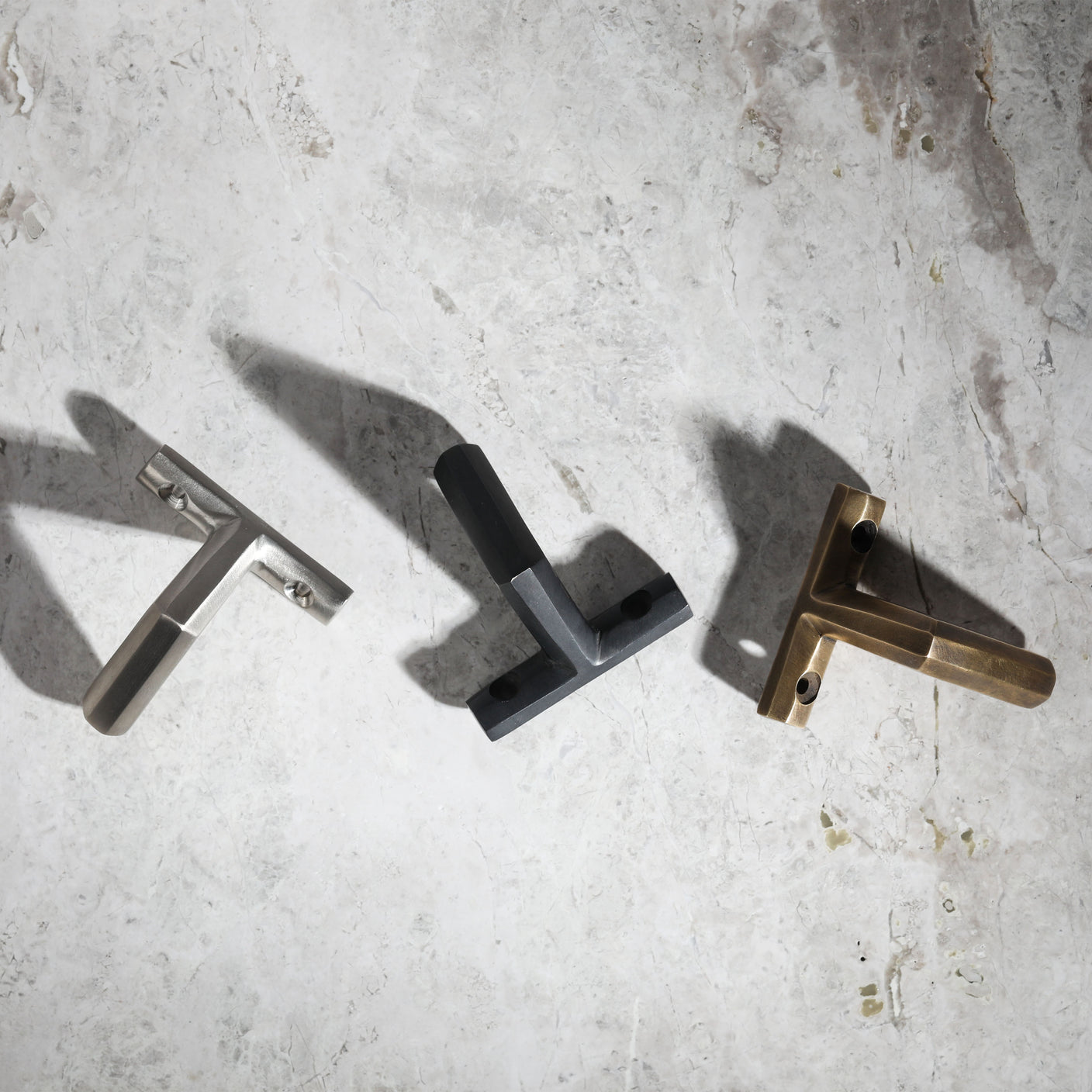 Henley Hook - Acid Washed Brass By Hepburn