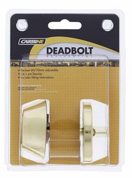 LB2110 Carbine Key/Turn Residential Deadbolt - Polished Brass
