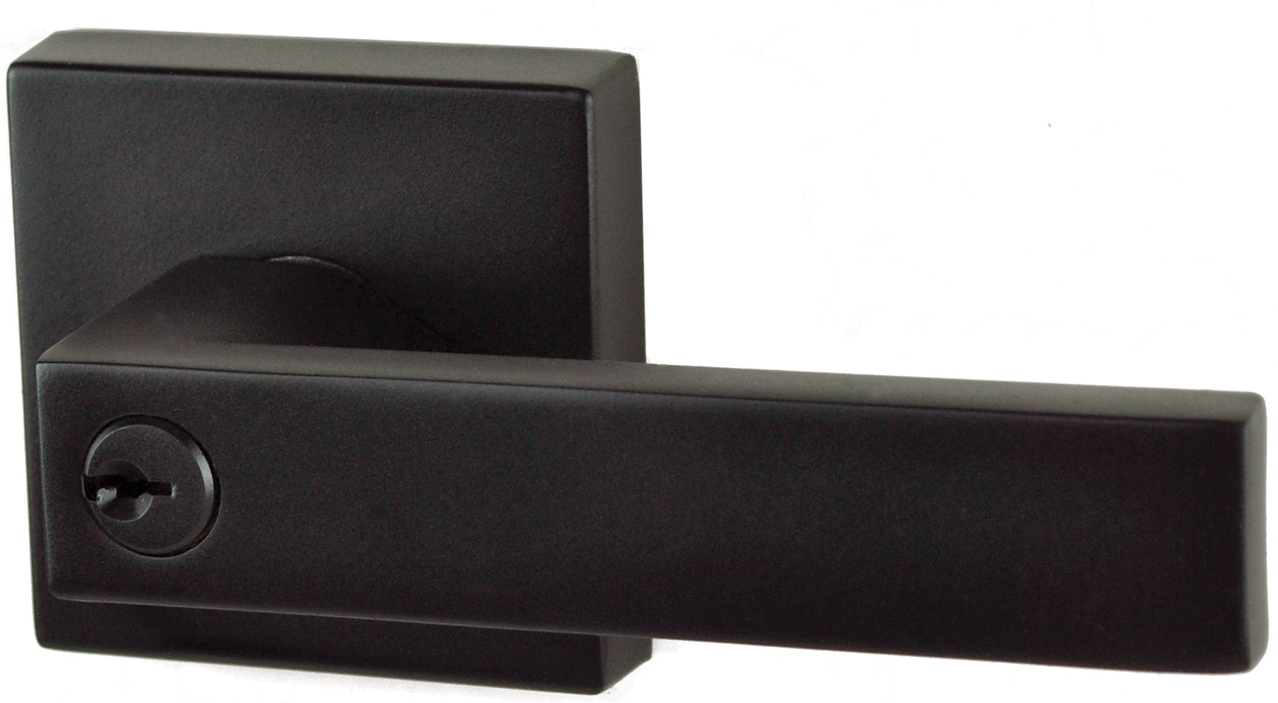 Lonsdale Square Levers By Nidus - Matte Black