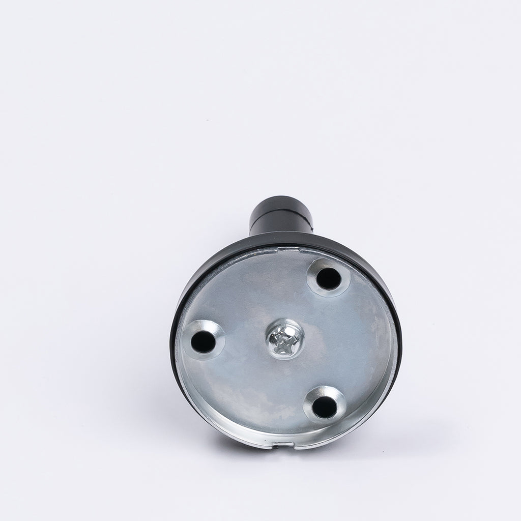 Matt Black Wall Mounted Straight Door Stop - Manovella