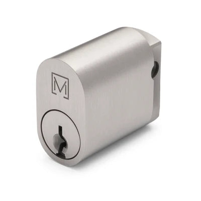 Brushed Nickel Oval 570 Cylinder - Manovella