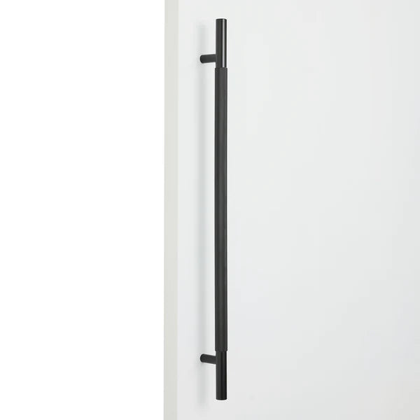 Matt Black Knurled Appliance/Door Pull - Charmian - Manovella