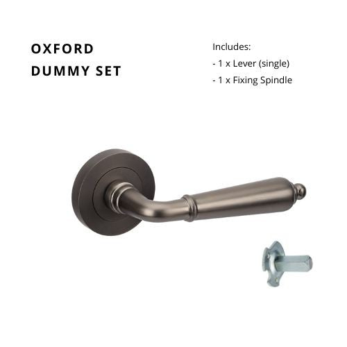 The Oxford Handle By Zanda - Graphite Nickel