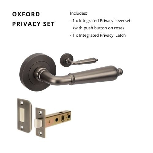 The Oxford Handle By Zanda - Graphite Nickel