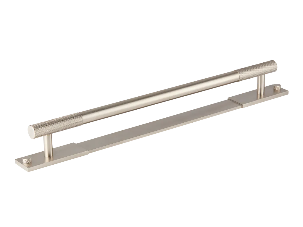 MIX Diamond Knurled Appliance Pull Handle & Backplate By Armac Martin
