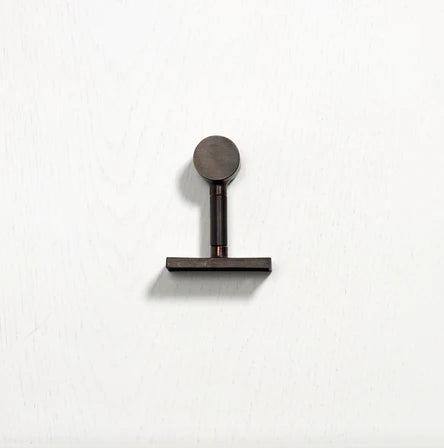 Hanging Rail End Brackets Antique Bronze