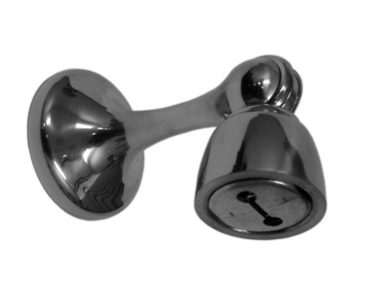 Magnetic Door Stop Satin Chrome Plated