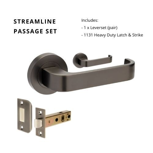 The Streamline Handle By Zanda - Matt Black
