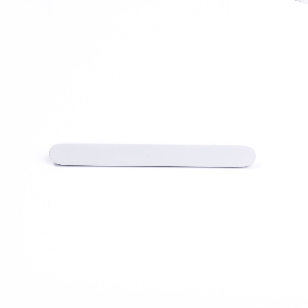 White Oval Profile Cabinet Pull - Imogen - Manovella