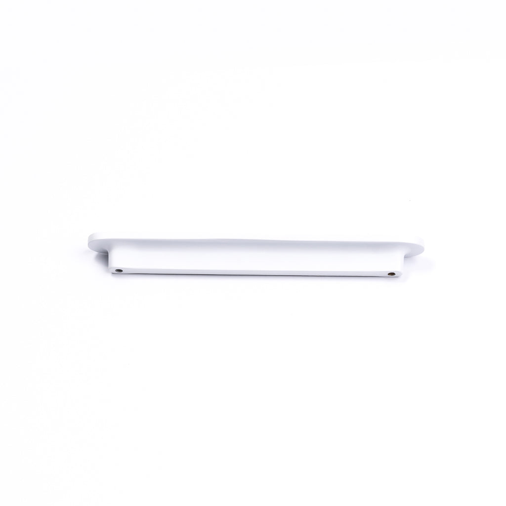 White Oval Profile Cabinet Pull - Imogen - Manovella