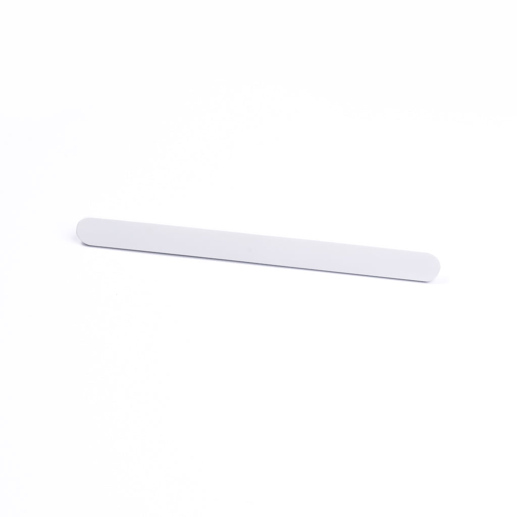 White Oval Profile Cabinet Pull - Imogen - Manovella