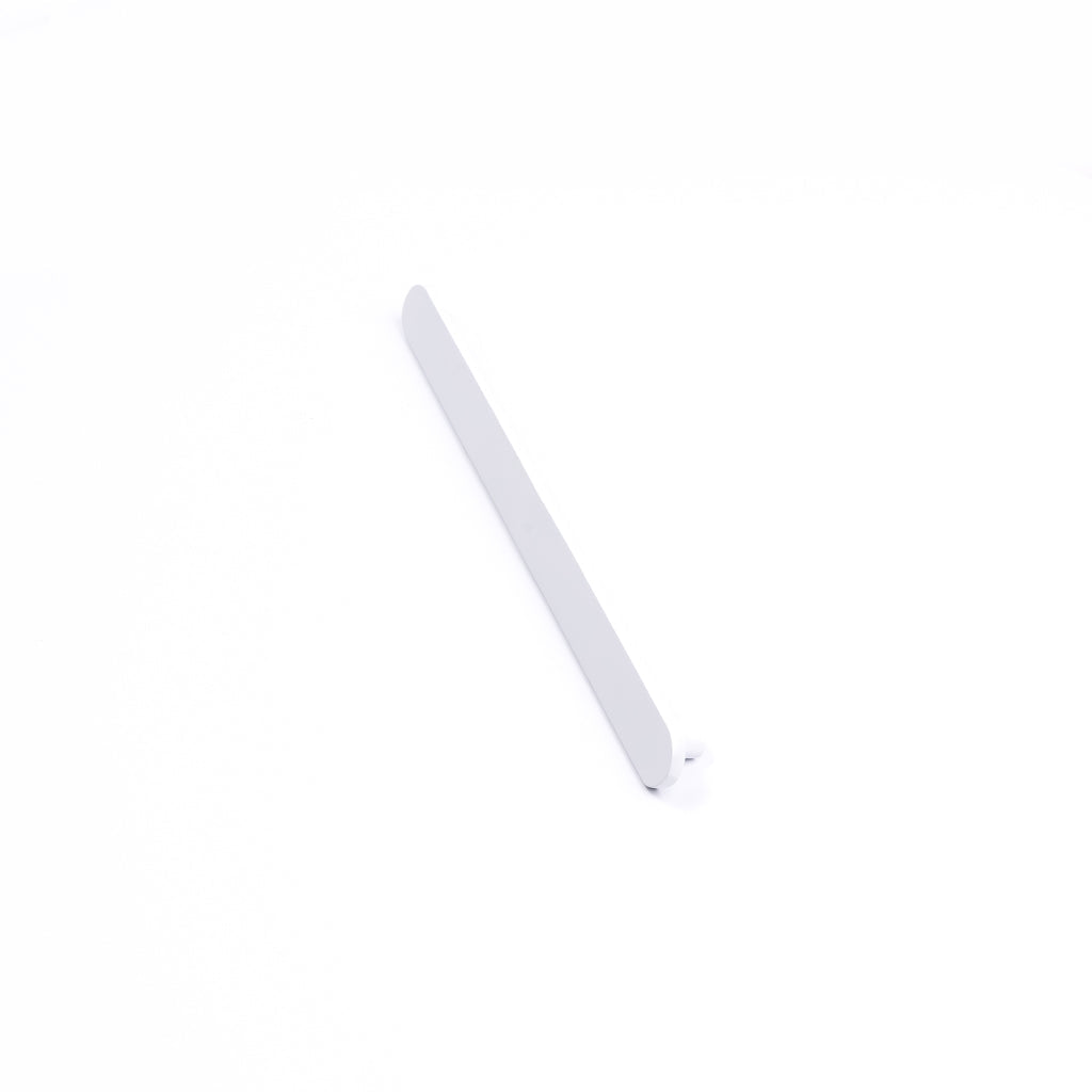 White Oval Profile Cabinet Pull - Imogen - Manovella