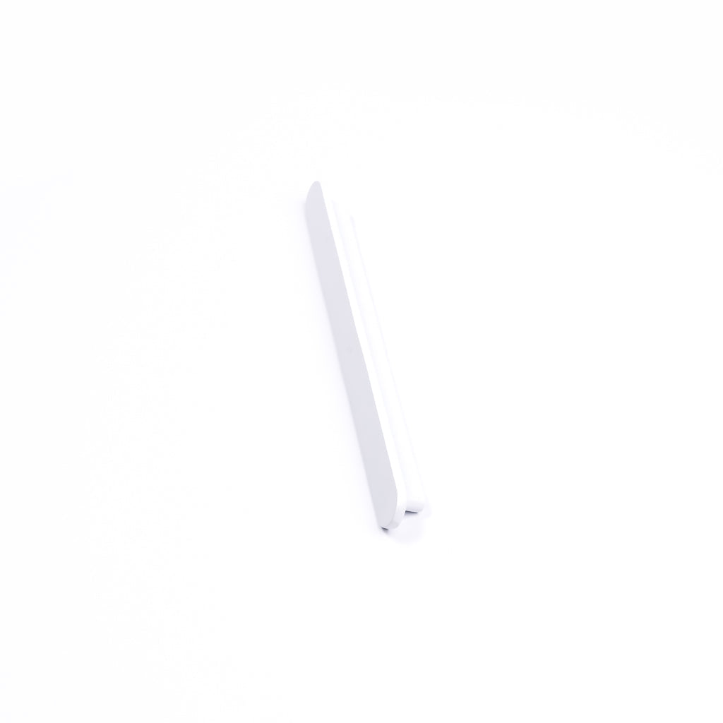 White Oval Profile Cabinet Pull - Imogen - Manovella