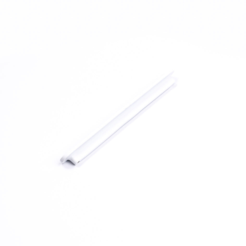 White Oval Profile Cabinet Pull - Imogen - Manovella