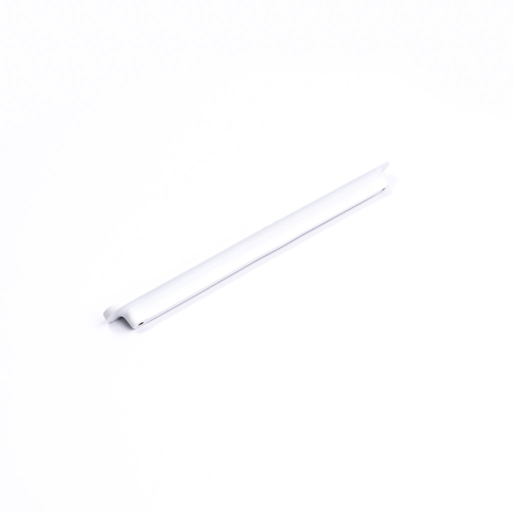 White Oval Profile Cabinet Pull - Imogen - Manovella