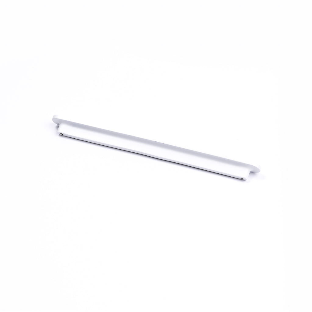 White Oval Profile Cabinet Pull - Imogen - Manovella