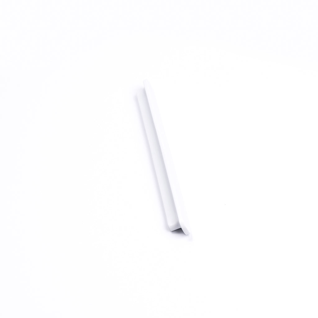 White Oval Profile Cabinet Pull - Imogen - Manovella