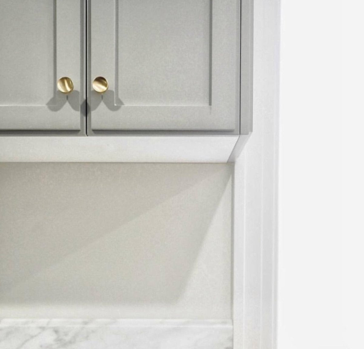 Atticus Knob - Satin Brass By Hepburn - Entry - Point - AKSB - Hepburn Hardware